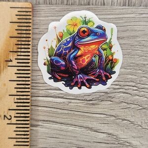 10/$10 Stickers Psychedelic Frogs Frog Sticker